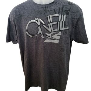 O'Neill Surf Charcoal Gray Tee Shirt Men L Large